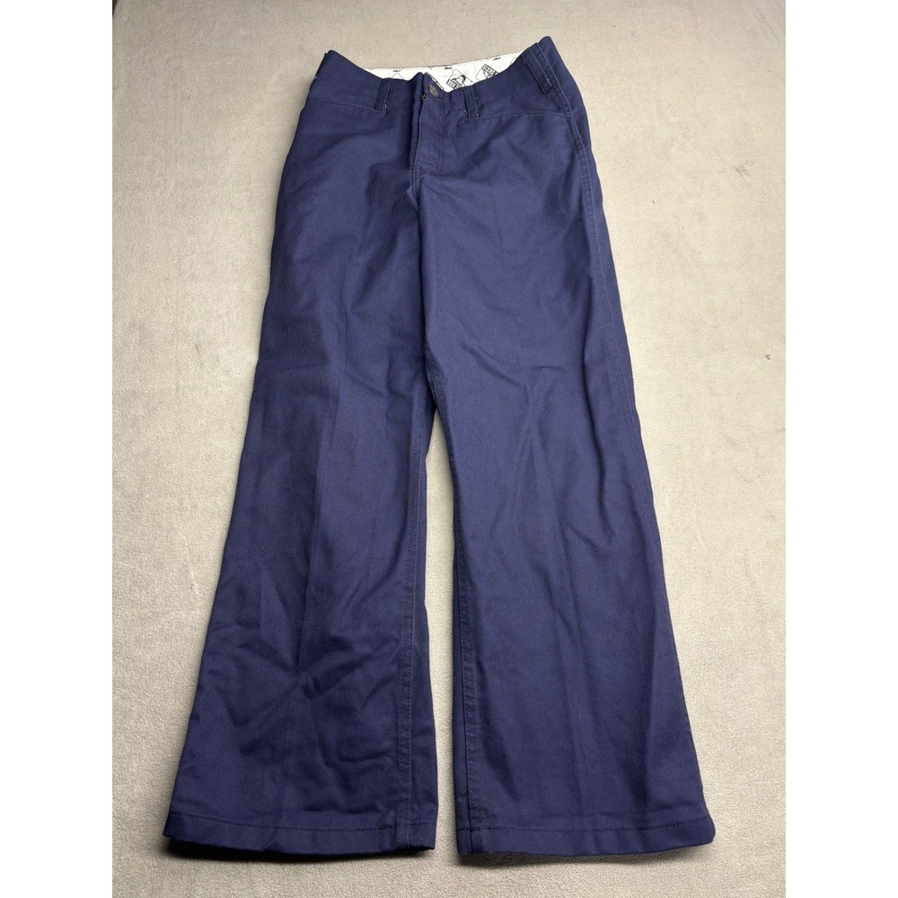 Ben Davis Original Ben's Navy Blue Wide Leg Work Pants Mens 30x30 Style 698